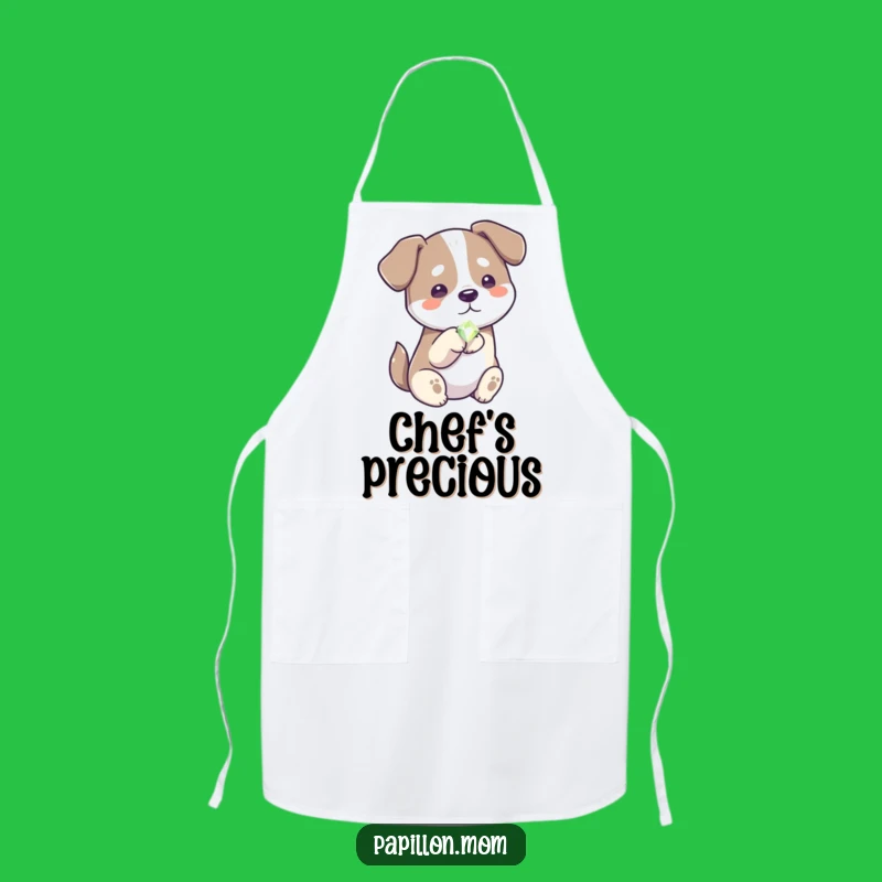 Funny Generous Dog Apron: Kitchen Charm with a Heart, Perfect Humorous Gift