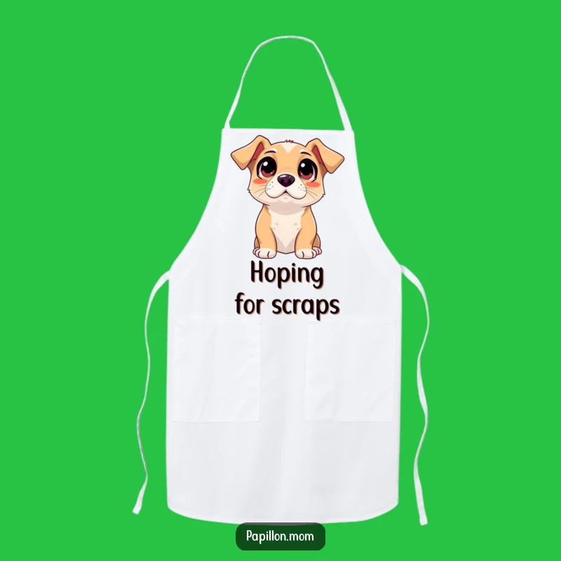 Funny Adoring Dog Apron: Sweet Kitchen Style, Perfect Humorous Gift for Cooks