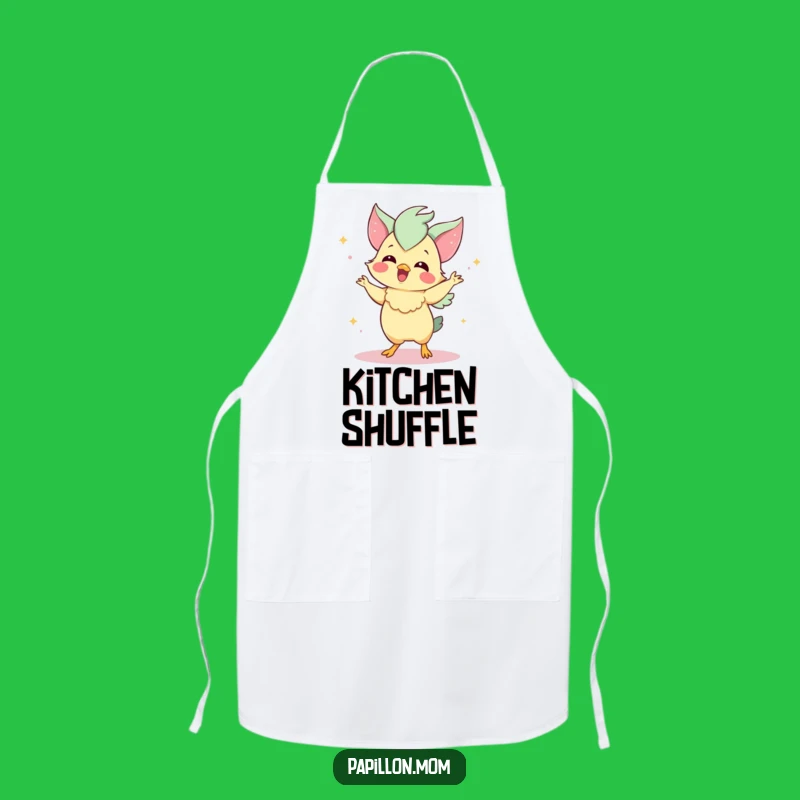 Funny Papillon Apron: Kitchen Dance Party Papillon - Practical Funny Gift!