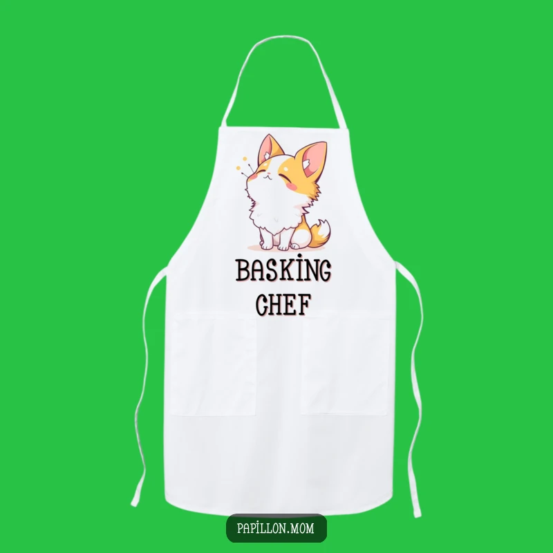 Funny Papillon Sun Apron - Cook with Contentment!