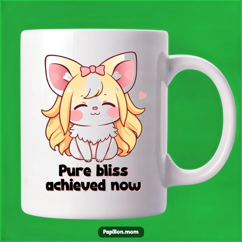 Funny Kawaii Papillon Lady Mug: A Tiny Happy Sigh for the Perfect Gift