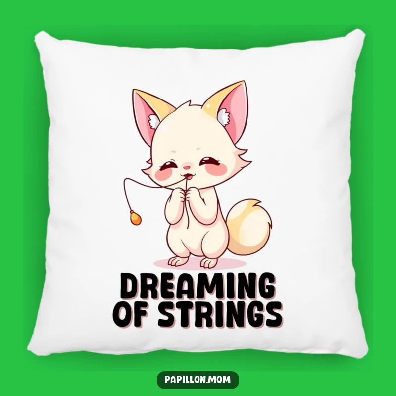 Funny Kawaii Papillon Play Pillow: Cozy string batting, soft comfort and a funny gift.