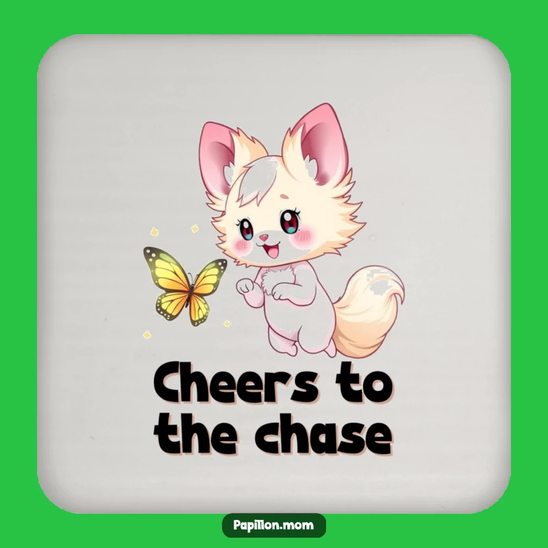 Funny Papillon Lady Coaster: Butterfly Chase – Protect Surfaces with Play!