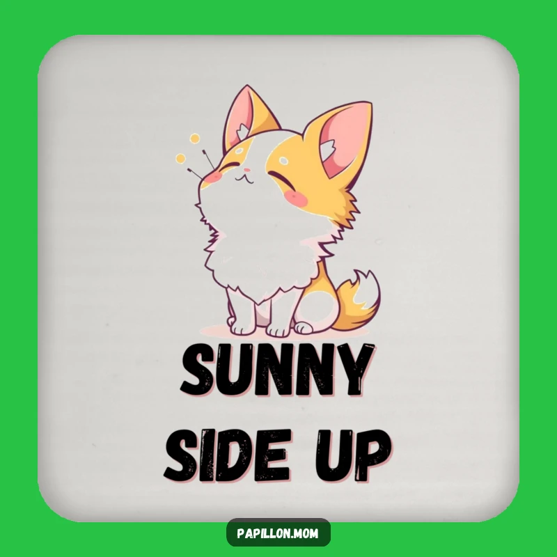 Funny Papillon Sun Coaster - Add Peace to Your Table!