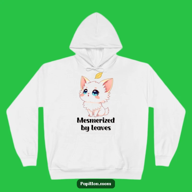 Cozy Funny Papillon Leaf Hoodie - Warm Comfort for Dreamers!