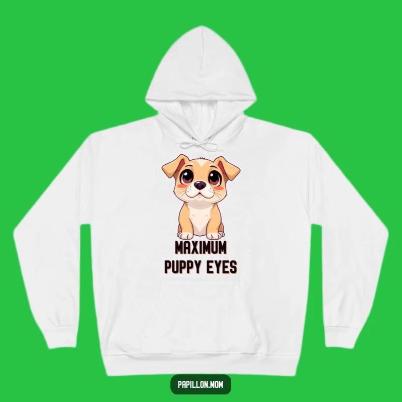 Funny Adoring Dog Hoodie: Cozy Comfort with a Sweet Canine Expression, Perfect Gift