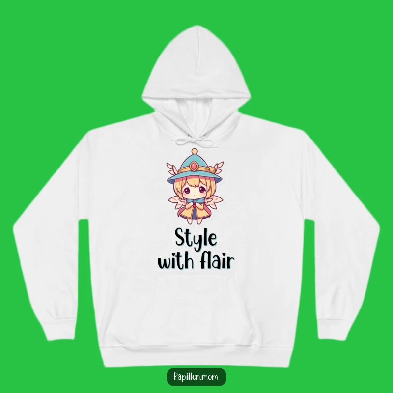 Funny Elegant Hat Character Hoodie: Cozy Sophistication for You