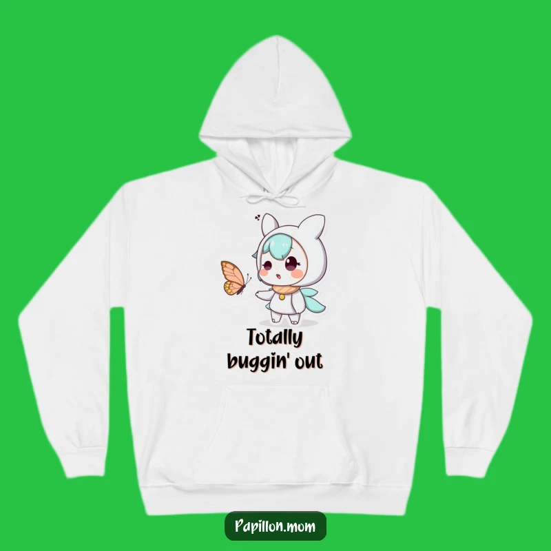 Funny Butterfly Surprise Hoodie: Cozy Character Delight Sweatshirt, Ultimate Funny Gift
