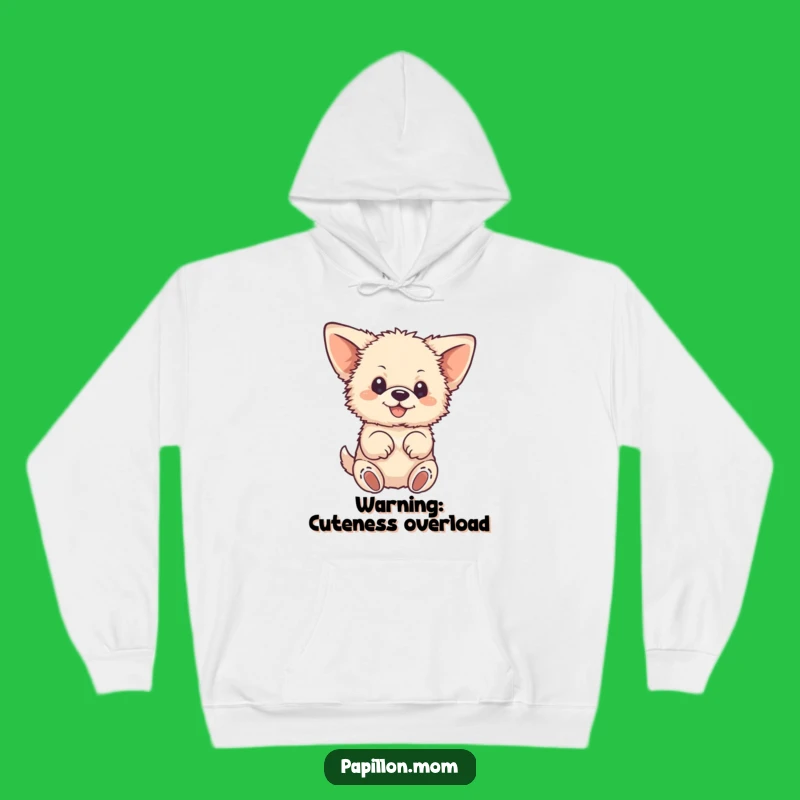 Funny Fluffy Dog Hoodie: Cozy Large-Eared Pup Fluttering Paws, Ideal Funny Gift!