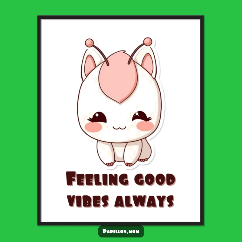 Free Printable Wall Art: Twitching Antennae Character, Funny Downloadable Art for a Playful Space