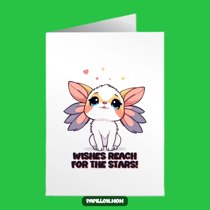 Free Printable Birthday Card: Wondering Papillon for a Magical Birthday!