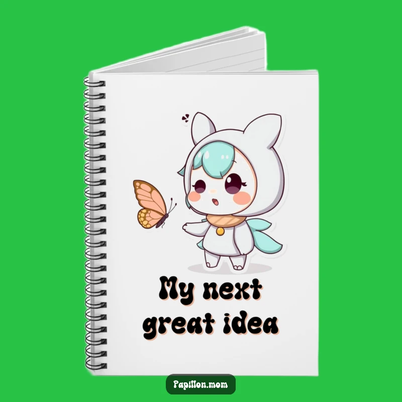 Funny Butterfly Surprise Notebook: Journal Character Delight Pages, Creative Funny Gift