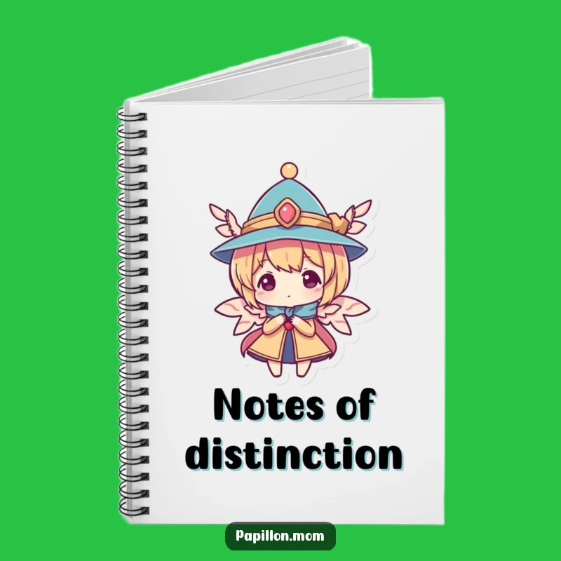 Funny Elegant Hat Character Notebook: Jot Down Ideas with Grace