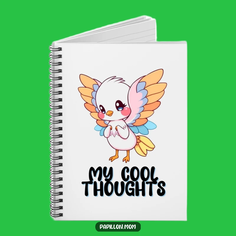 Funny Papillon Notebook: Jot Down Ideas with Elegant Fanning Dog, Funny Gift