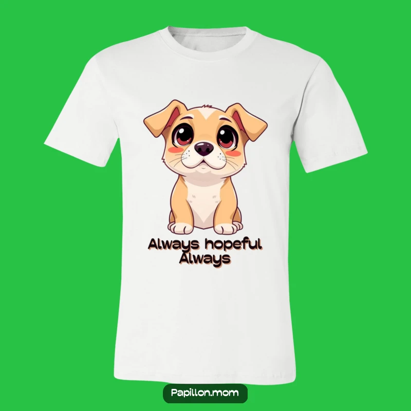 Funny Adoring Dog T-Shirt: Expressive Canine Style, Ideal Funny Gift for Dog Fans