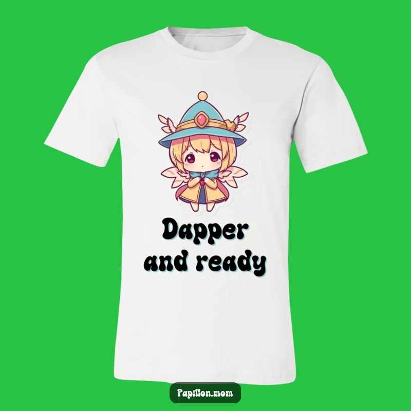 Funny Elegant Hat Character T-Shirt: Chic and Playful Fashion
