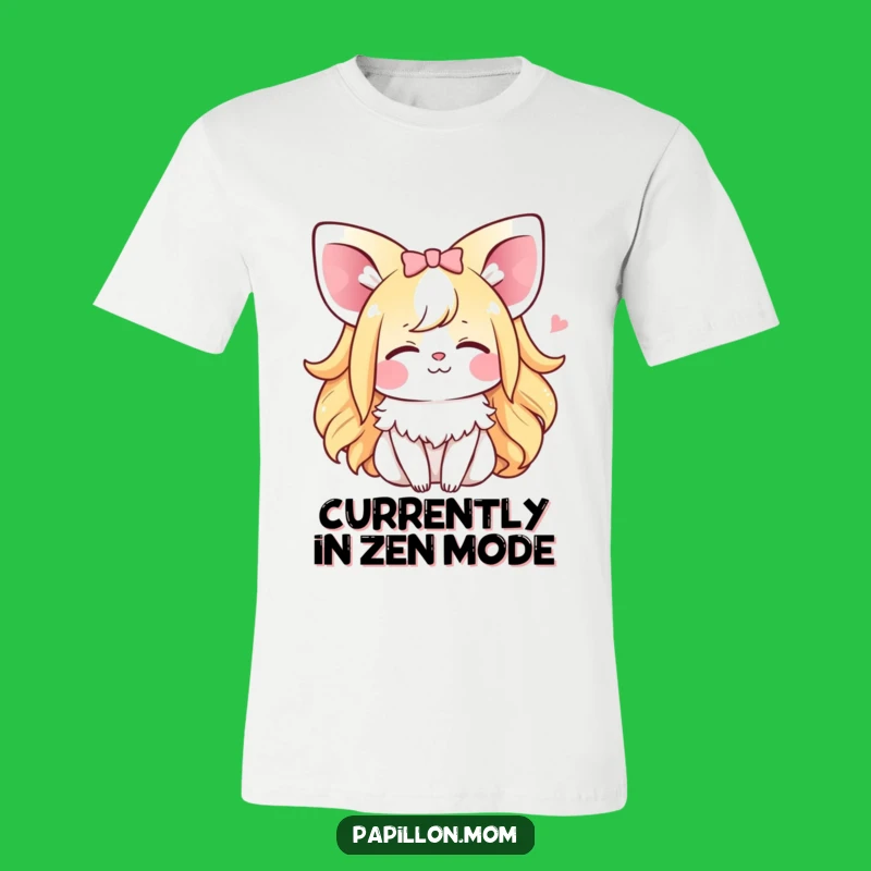 Funny Kawaii Papillon Lady T-Shirt: Embrace Your Happy Sigh in Style