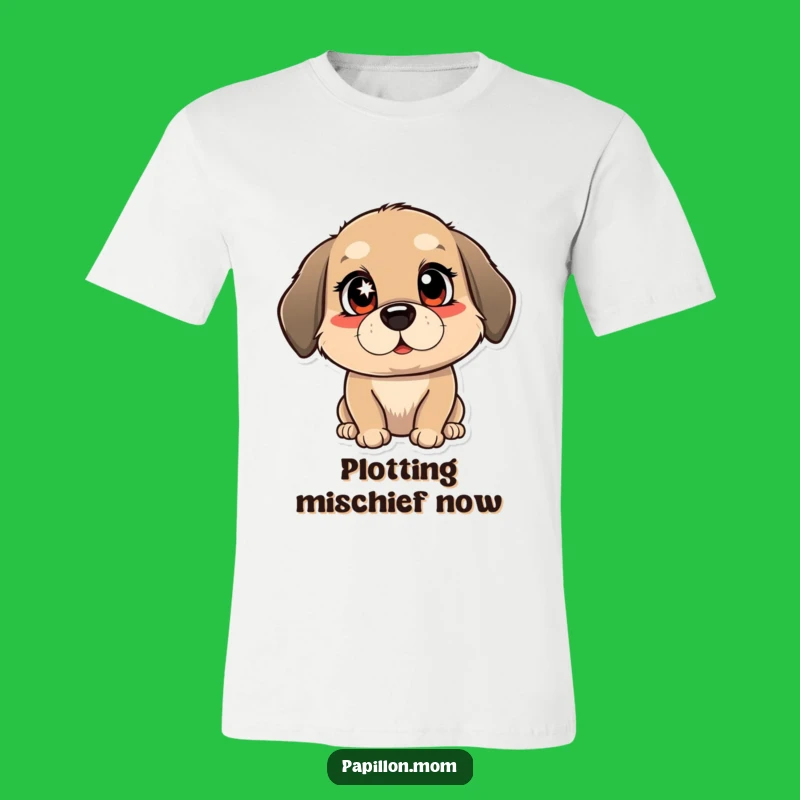 Funny Winking Dog T-Shirt: Mischievous Sparkle, Fantastic Funny Gift!