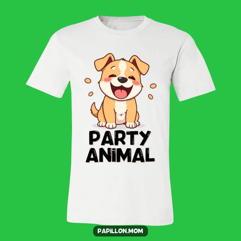 Funny Barking Dog T-Shirt: Cheerful Canine Apparel, Ideal Funny Gift for Pet Owners