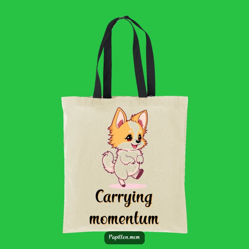 Funny Papillon Twirling Tote Bag - Practical Funny Gift for Daily Adventures